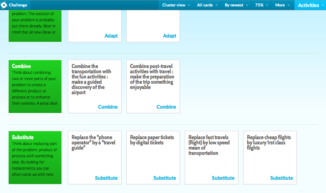 How to Use the SCAMPER Brainstorming Technique with Stormz? Stormz